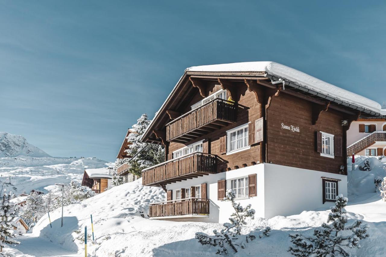 Chalet Sunna Hoeckli - Pistennah Und Ruhig Mit Panoramablick 阿罗萨 外观 照片